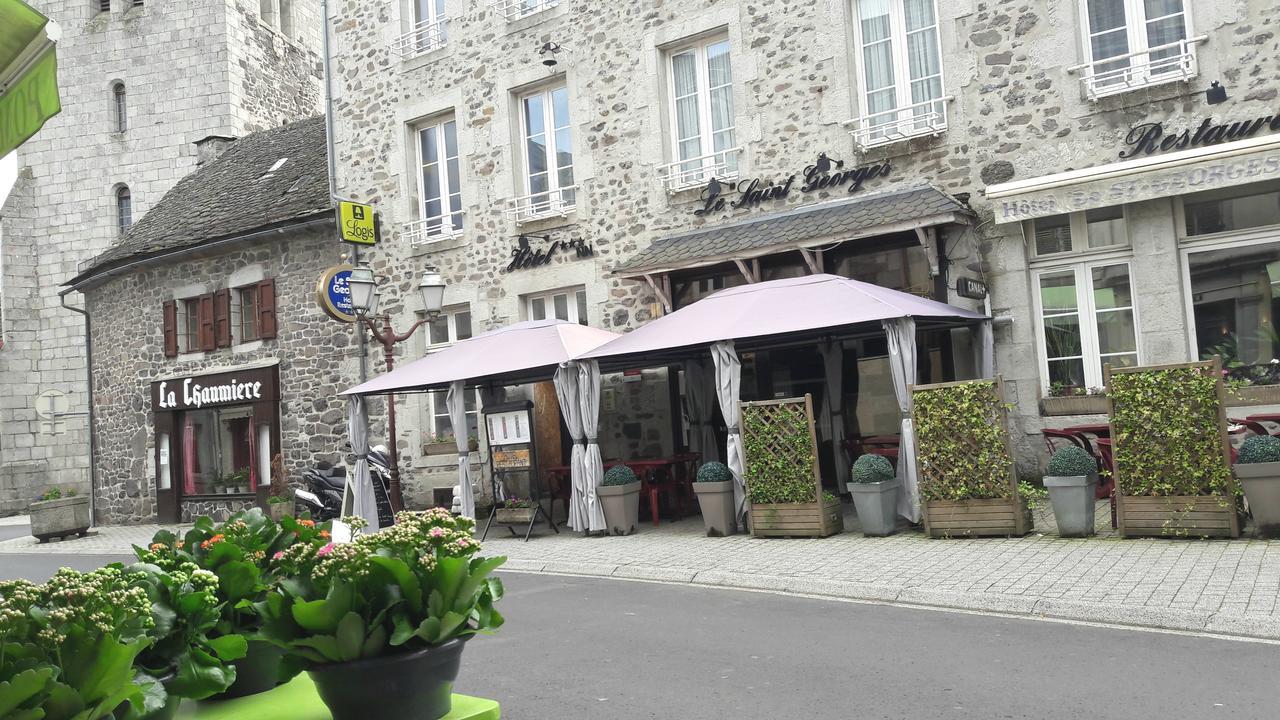 Hotel Le Saint Georges Riom-ès-Montagne المظهر الخارجي الصورة