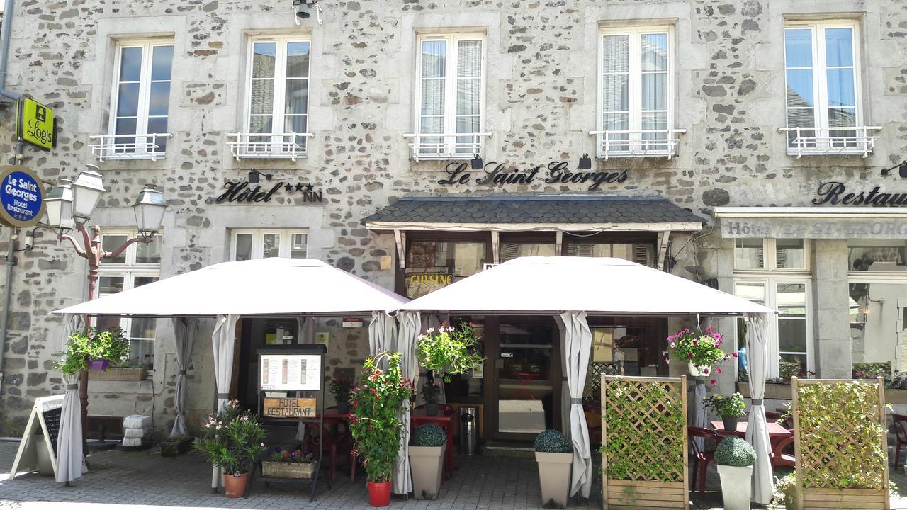 Hotel Le Saint Georges Riom-ès-Montagne المظهر الخارجي الصورة